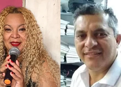 Aristela Vasconcelos e Eduardo Isaías, vítimas do acidente