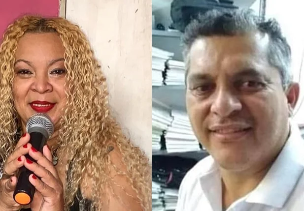 Aristela Vasconcelos e Eduardo Isaías, vítimas do acidente