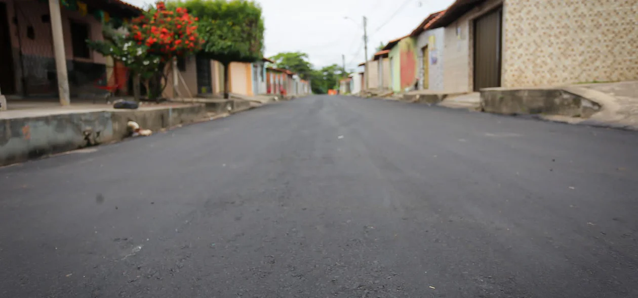 Asfalto novo nas ruas do Mafrense
