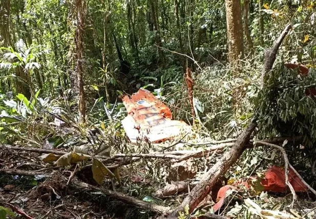 Avião da FAB foi encontrado destruído neste sábado