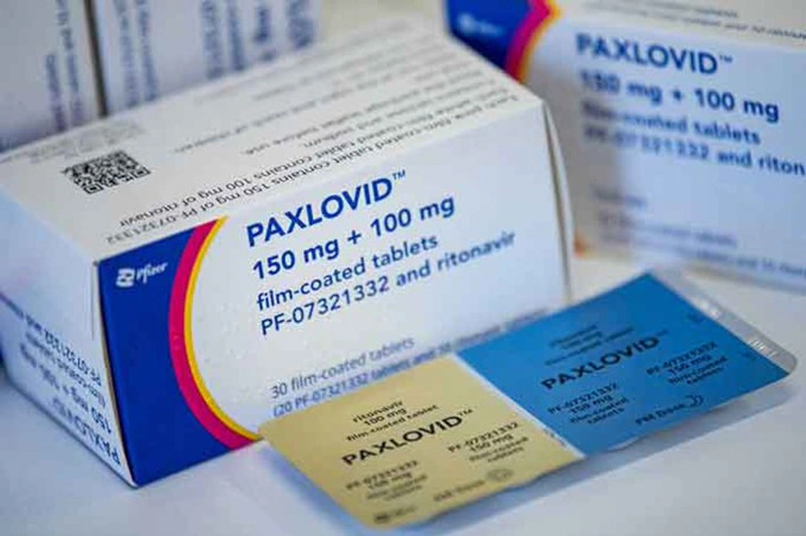 Caixa de Paxlovid