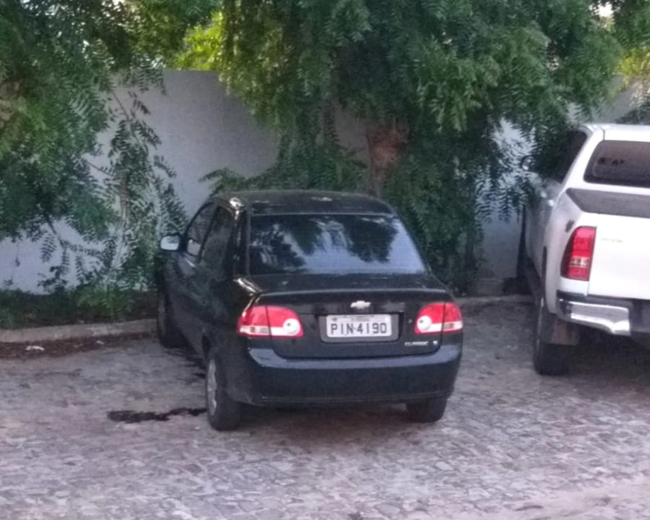 Carro do policial civil