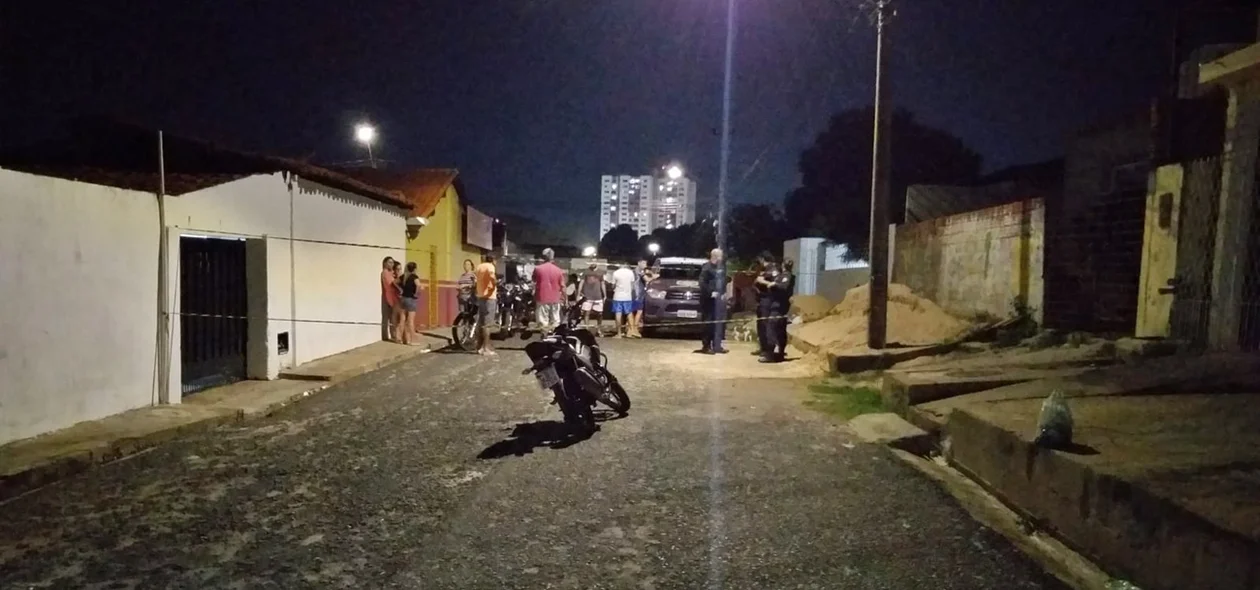 Casa onde mãe e filha moram