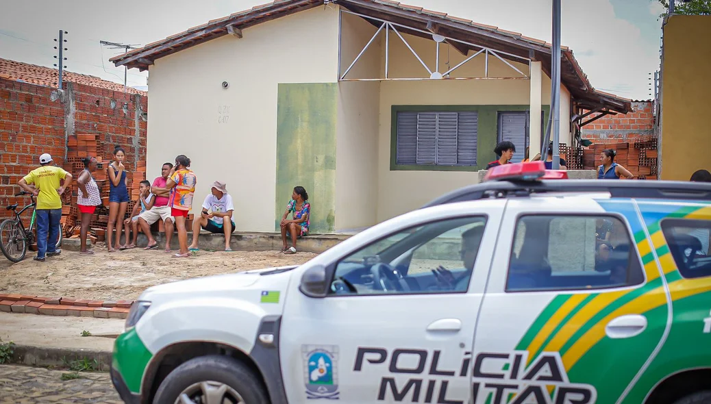 Casa onde o corpo foi encontrado