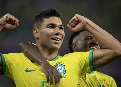Casemiro marcou o gol brasileiro contra a Suíça