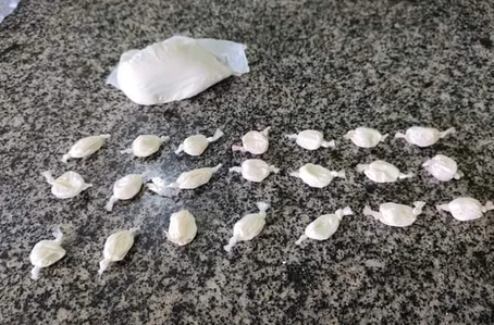 Cocaína apreendida em Simplício Mendes