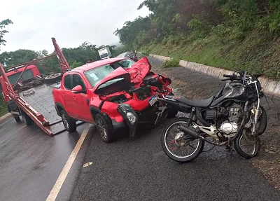 Colisão entre carro e moto deixa homem morto na BR 343 em Amarante