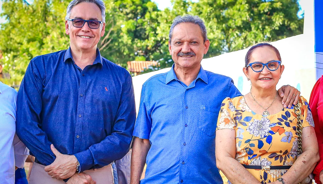 Cosme Cesário, Wilson Brandão e Betinha Brandão