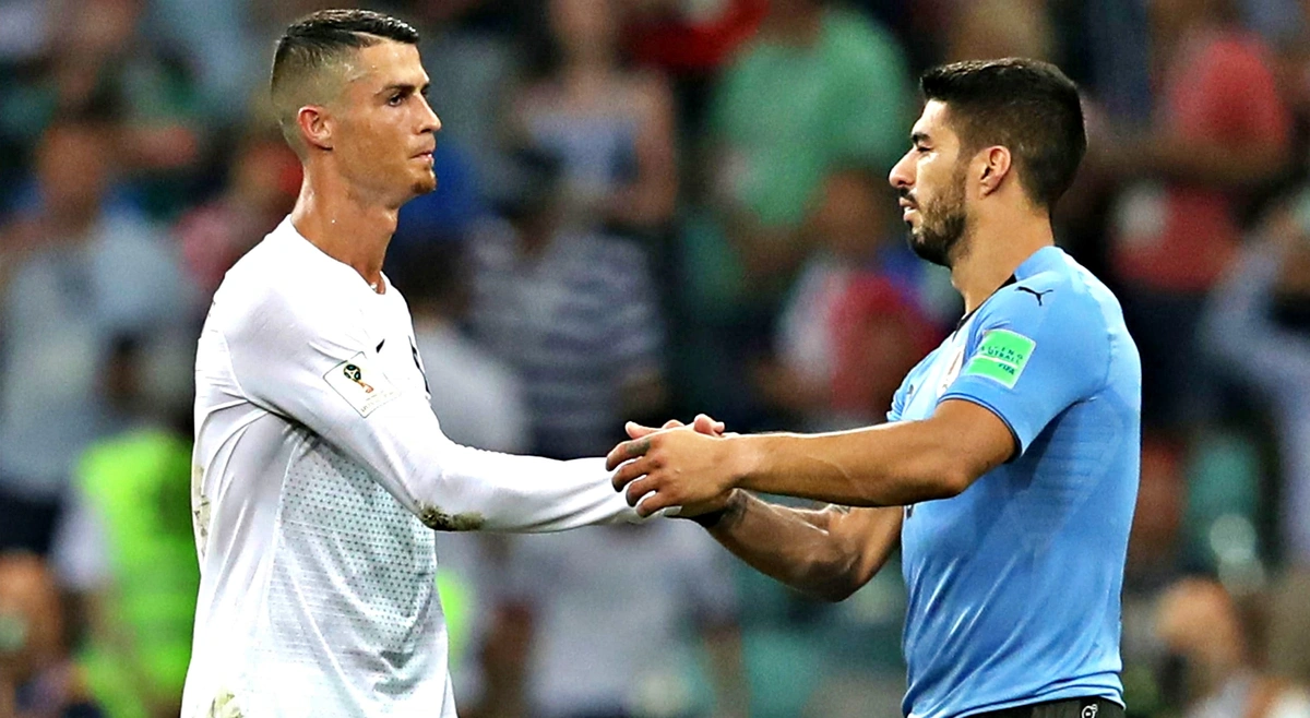 Cristiano Ronaldo e Suarez