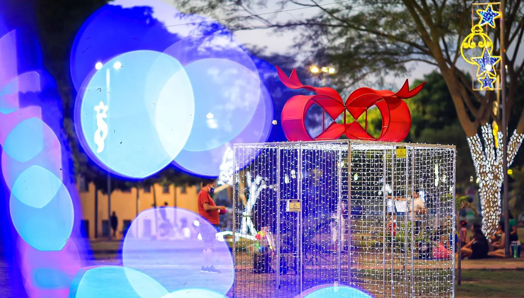 Dr. Pessoa entregou decoração de Natal