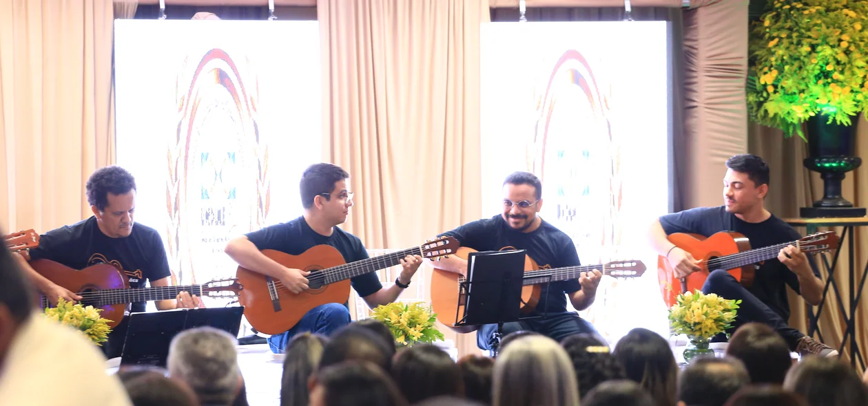 Durante evento ocorreu apresentação musical