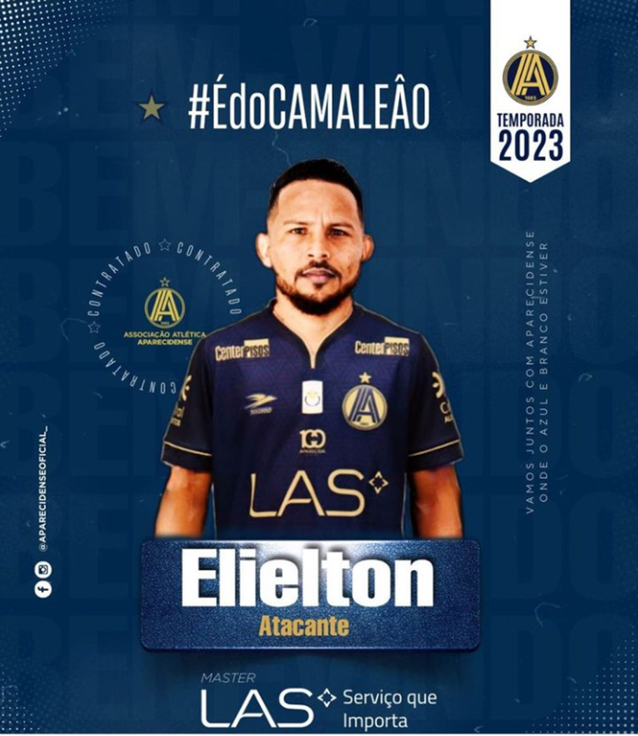 Elielton e Aparecidense fecharam para 2023