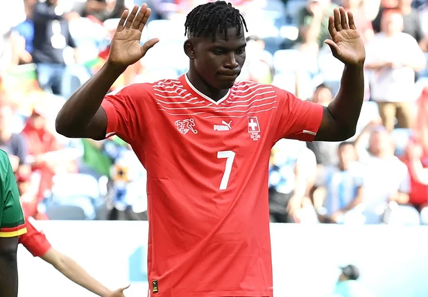Embolo não comemora seu primeiro gol em Copa do Mundo