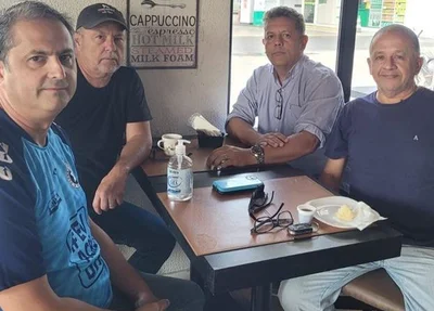 Eureliano Barros, Pedro Manta, Edivandro e Marcus