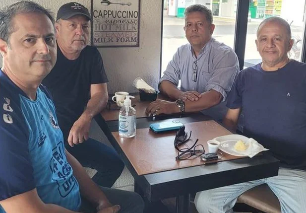 Eureliano Barros, Pedro Manta, Edivandro e Marcus