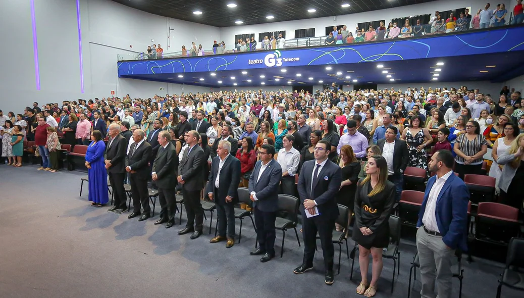 Familiares dos homenageados