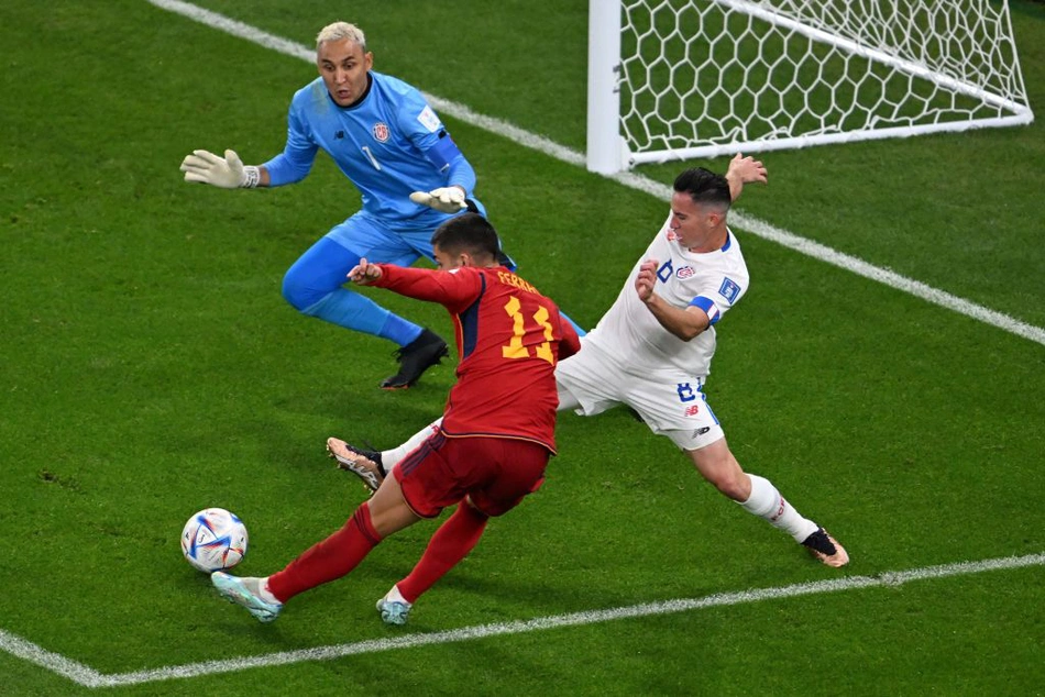 Ferran Torres marcou duas vezes para La Roja