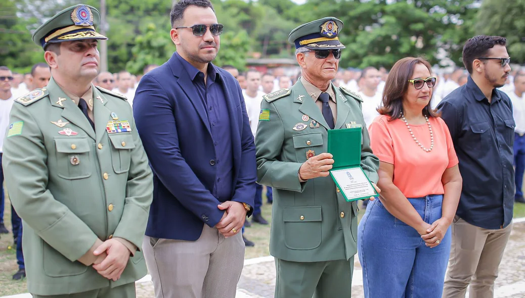 Foram realziadas várias promoççoes na Polícia Militar