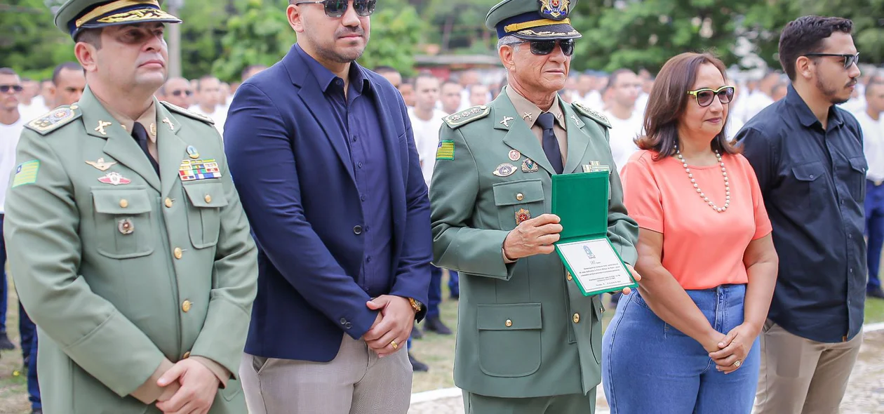 Foram realziadas várias promoççoes na Polícia Militar