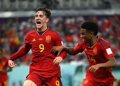 Gavi também deixou o dele na partida