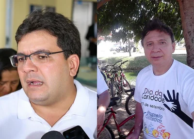 Governador eleito Rafael Fonteles e Secretário da Sefaz Emílio Júnior