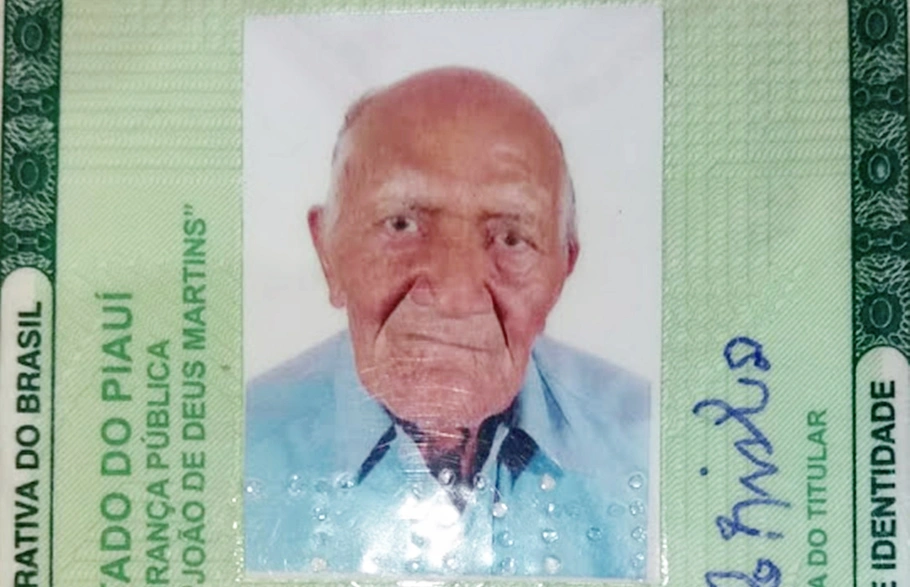 Idoso que morreu em incêndio em Joaquim Pires