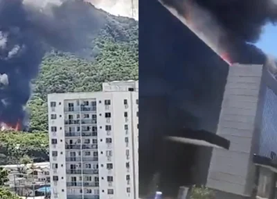 Incêndio no Projac