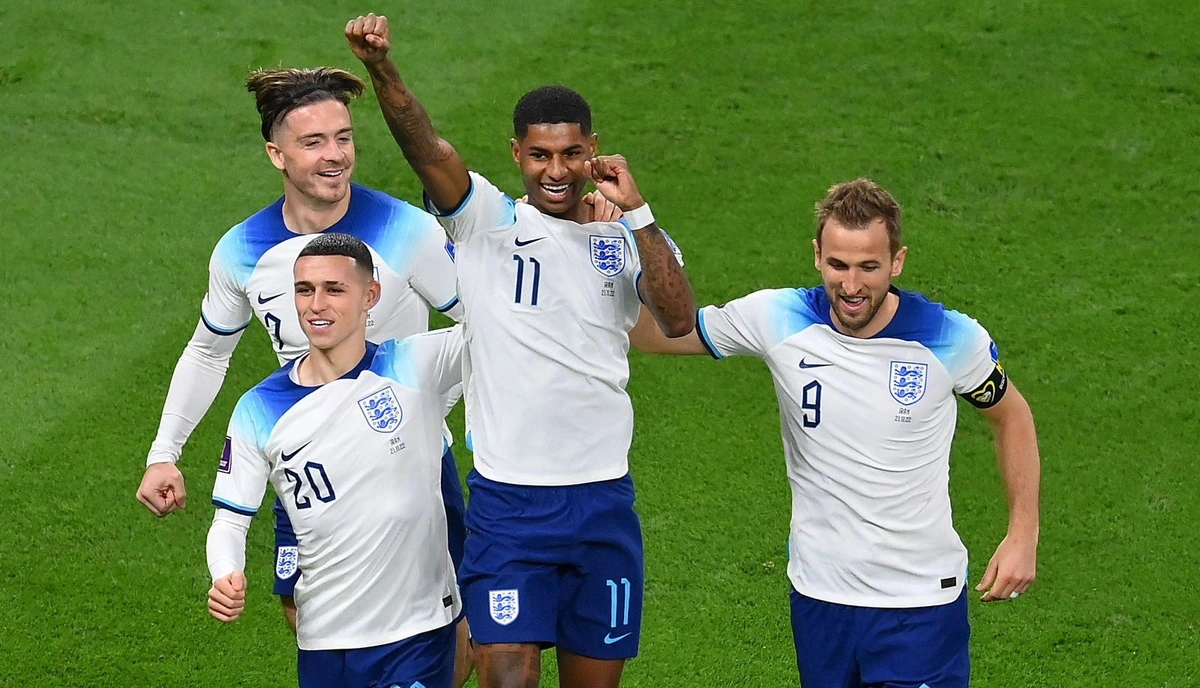 Inglaterra goleia Irã