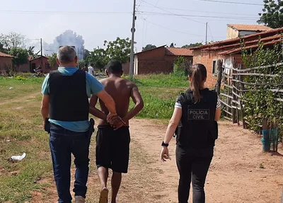 Jovem é preso pela Polícia Civil em Timon por roubo de motocicleta