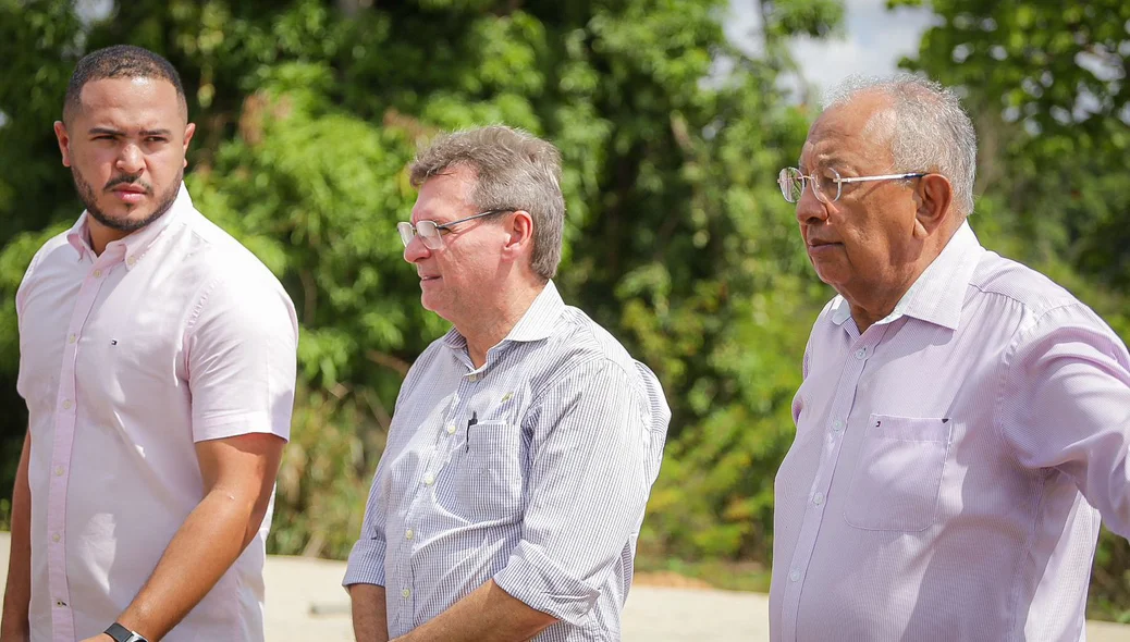 Juca Alves, João Melo e Dr. Pessoa