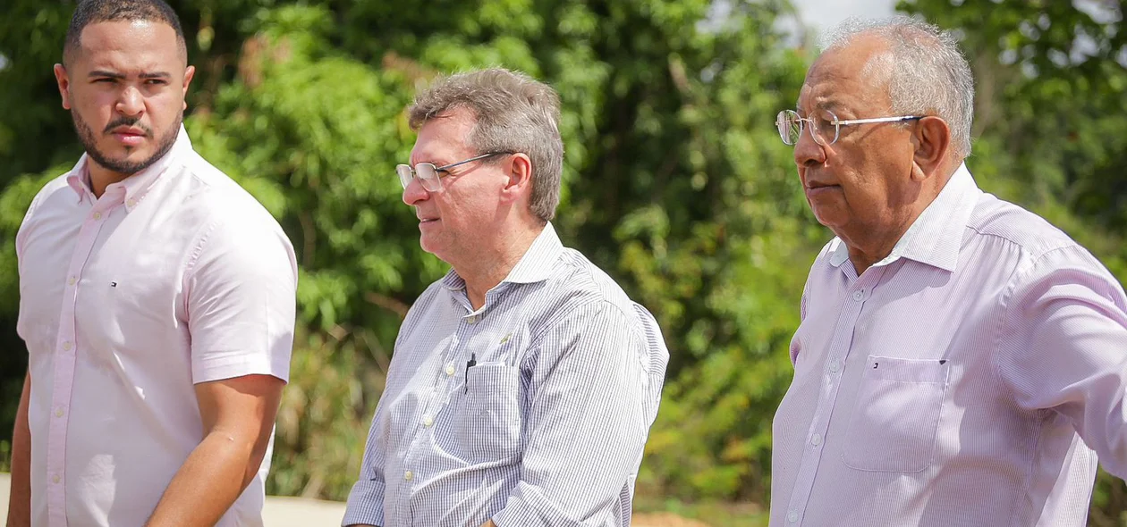 Juca Alves, João Melo e Dr. Pessoa