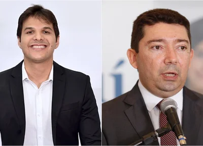 Juiz Washington Bandeira e Ellen Gera, futuro diretor da ATI