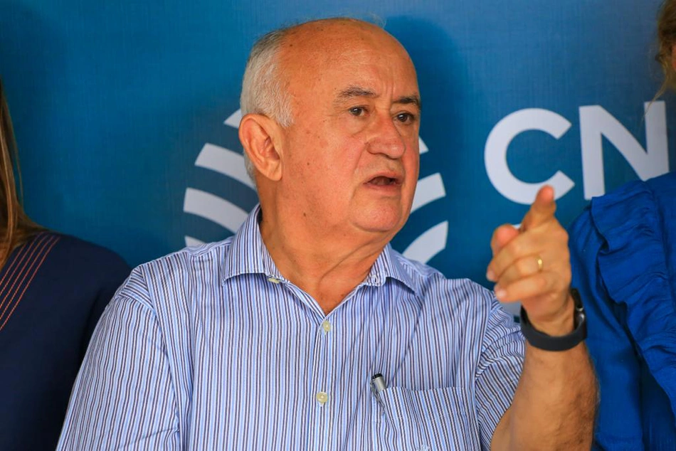 Júlio César no lançamento da Expoapi 2022