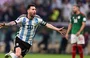 Lionel Messi marcou contra o México