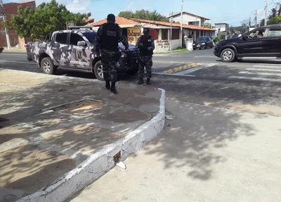Local onde aconteceu o crime em Luís Correia