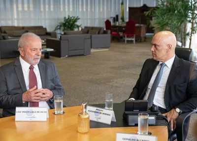 Lula e Alexandre de Moraes