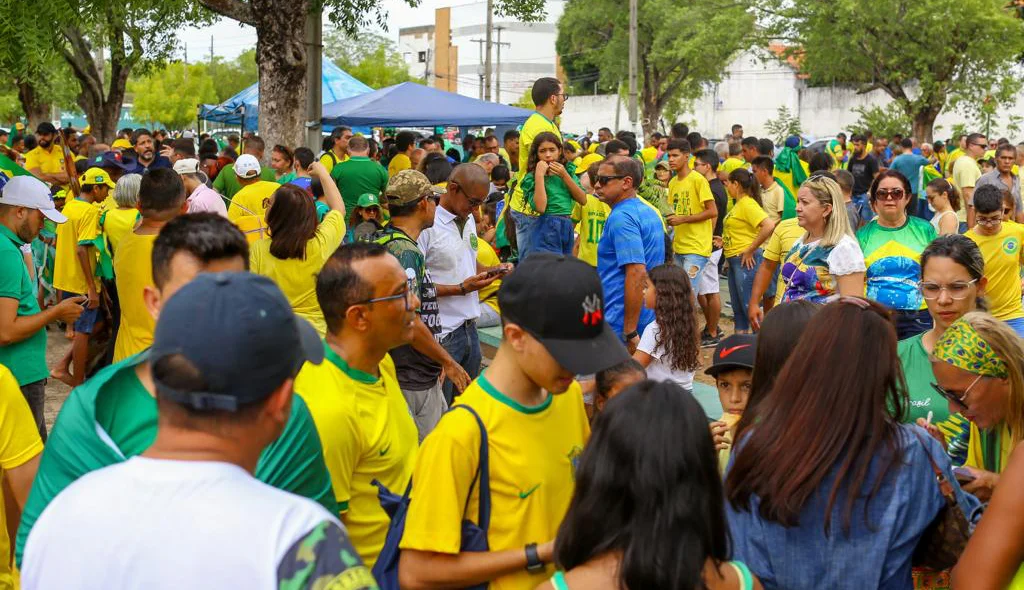 Manifestação de apoiadores do presidente Jair Bolsonaro