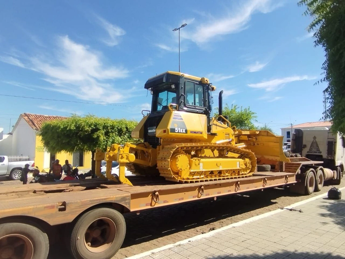 Máquina será utilizada para construção de vias