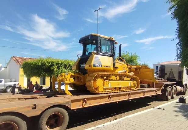 Máquina será utilizada para construção de vias