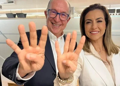 Marcos Cintra e Soraya Thronicke
