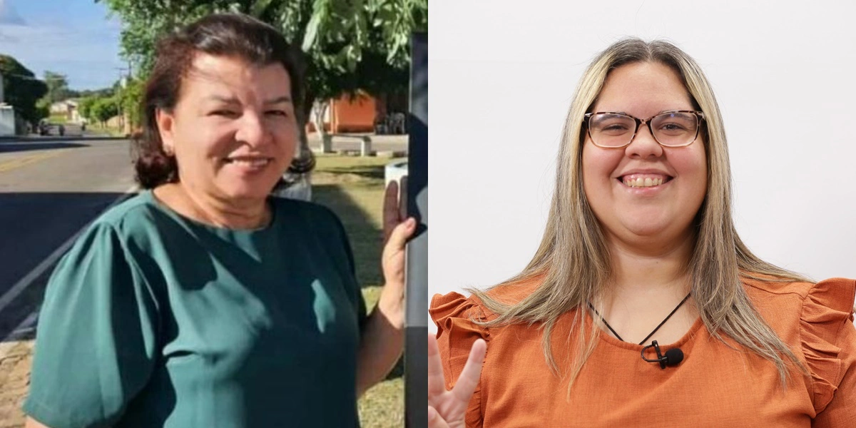 Maria Vilai e Luana Barradas