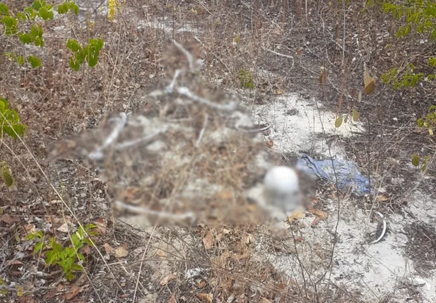 Ossada humana foi encontrada em Parnaíba