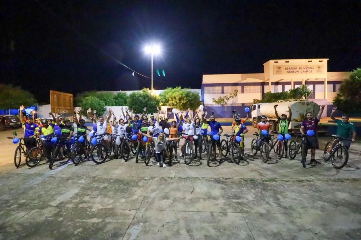 Pedal Consciente marca início das ações do Novembro Azul em Oeiras