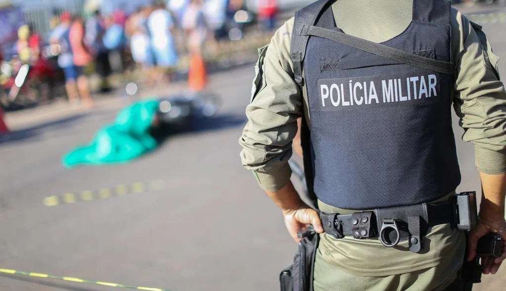 PM foi ao local