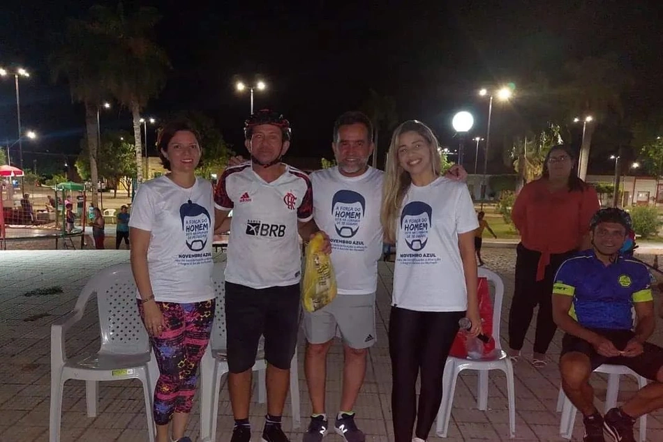 Prefeito de Oeiras participa de atividades no Novembro Azul
