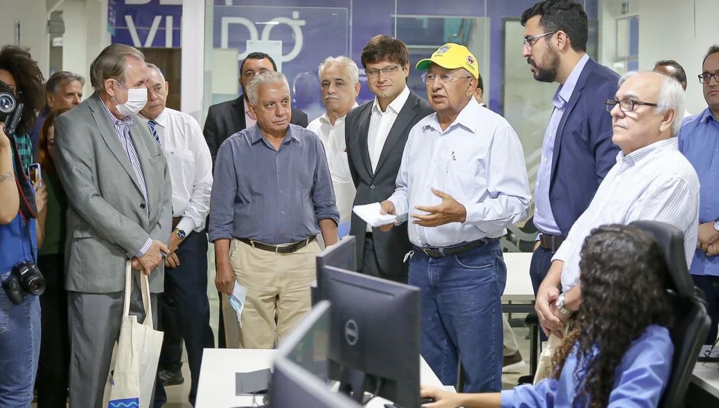 Prefeito Dr. Pessoa visita Águas de Teresina