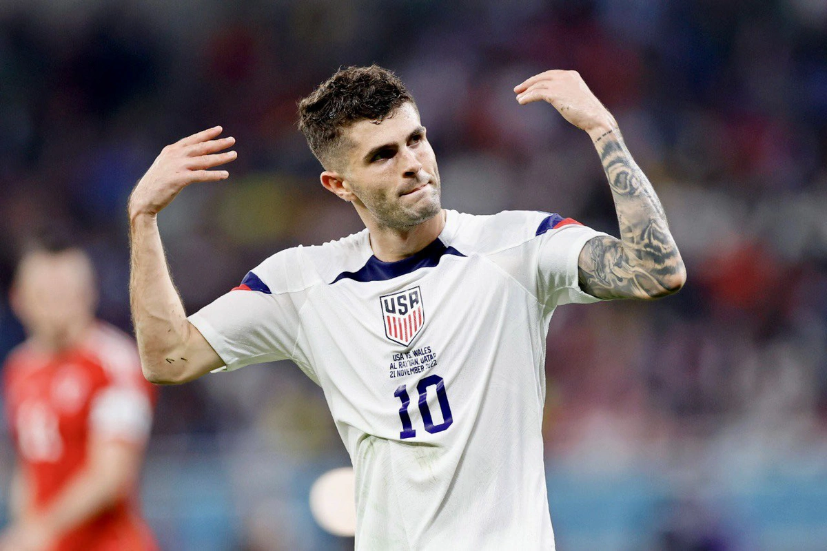 Pulisic, atacante dos Estados Unidos