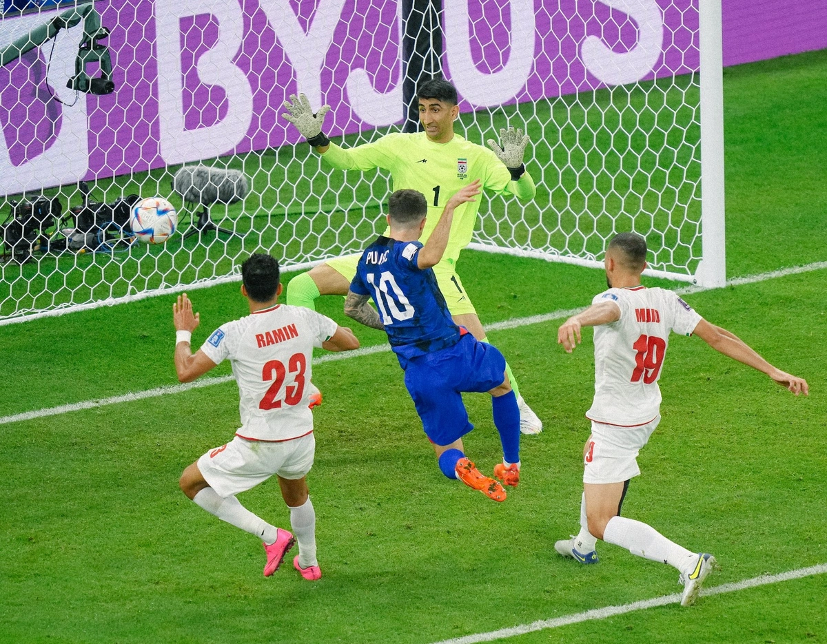 Pulisic marcou o gol dos EUA[