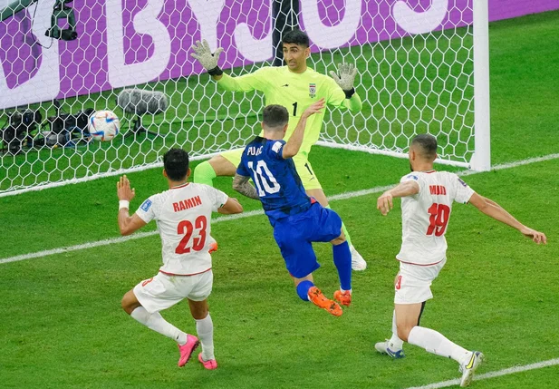 Pulisic marcou o gol dos EUA[