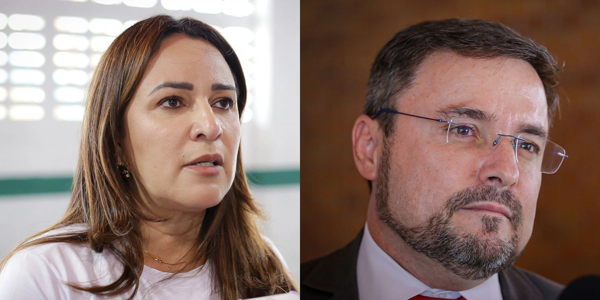 Rejane Dias e Fábio Novo